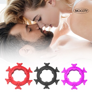 moccity anillos para pene vibrador impermeable silicona adultos juguete sexual para hombres