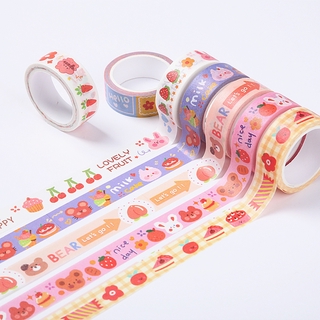 Flowertree 1 Pcs Cute Party Masking Tape Diary Scarpbooking DIY Decoration Washi Tape (7)