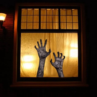 Hot++halloween Ghost - pegatina de pared para manos, sangrado, coche, Horror, ventana de cristal, sala de estar, dormitorio, creativo