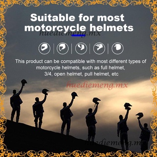 casco de moto inalámbrico impermeable anti-interferencia/audífonos intercomunicadores para motocicleta t2/audífonos para casco de motocicleta [<(2)/ (6)