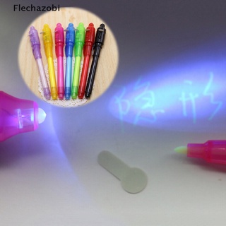 flechazobi| lápiz de luz uv tinta invisible marcador de seguridad con luz negra led ultra violeta, caliente (1)