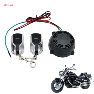 kkvision 12v doble mando a distancia antirrobo sistemas de alarma para motocicleta scooter bicicleta