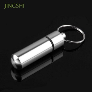 JINGSHI Hot Sale Keychain Key Holder Pill Box Money New Container Keyring Waterproof Cool Case
