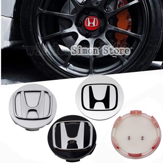 4 piezas de estilo de coche llanta centro de rueda Hub tapas insignia para Honda Civic City Odyssey Vezel CRV rueda Logo Hub Cap emblema cubierta de neumáticos decoración