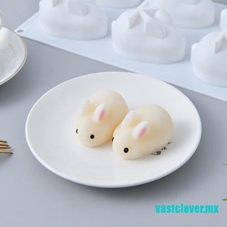 <clever>moldes de silicona para decoración de pasteles/conejo 3d/moldes de silicón para tartas de conejo