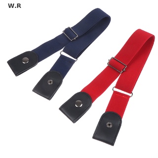 [w.r] cinturones para mujer sin hebilla cintura pantalones vaqueros sin hebilla cinturón de cintura elástica (3)