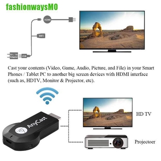 [fashionwaysmo] m2 miracast inalámbrico hdmi tv stick tv dongle para airplay wifi display receptor [fwmo]