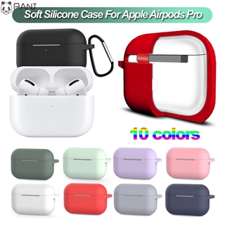 PANJEP Soft for Apple Airpods Pro Airpod 3 Wireless Shell Silicone Case Keychain Hook Charging Case Bluetooth Earphone Protector Protective Cover/Multicolor