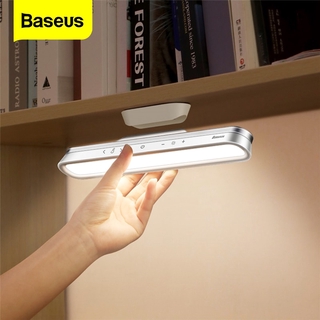 baseus lámpara de mesa magnética colgante táctil led lámpara de escritorio hogar gabinete estudio lámpara de lectura sin pasos atenuación usb luz de noche (1)
