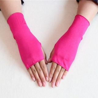 guantes protector solar para mujer sin dedos guantes de conducción