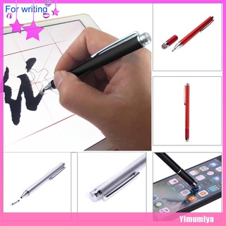 (Yimumiya) 2 en 1 pluma capacitiva de pantalla táctil de dibujo lápiz capacitivo para iPhone iPad mesa