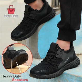 Women Men Heavy Duty Sneakers Anti Slip Breathable Safe Protective Shoes