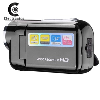 hd 720p cámara de vídeo cámara digital 4x zoom digital portátil videocámara full hd grabadora digital