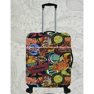 Pasaporte equipaje cubierta maleta hawaiana motivo tamaño M tamaño 22-26 pulgadas