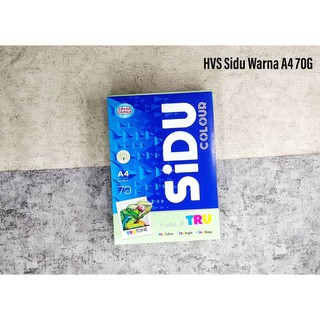 (500 hojas) SIDU HVS Color A4 y F4