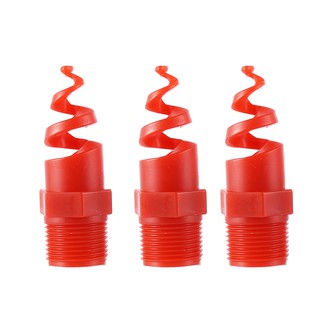 2 pzs boquilla de cono de plástico espiral de 1/4" 3/8" 1/2" 3/4" 1" (6)