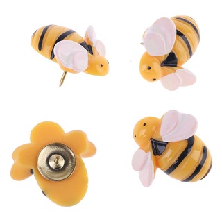 30 pzs lindas calcetas decorativas creativas de pulgar con diseño de abejas/puntiagudos/Pushpins/Pushpins/Pushpins (6)
