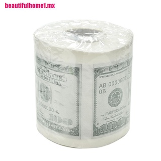 [beautifulhome1.mx]$100.00 - rollo de papel higiénico de cien dólares + 1 millón de dólares