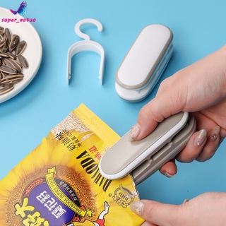 Mini Portable Sealing Machine Impulse Sealer Household Food Bag Hand Pressure Seal Tool