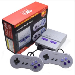 Mini consola clásica de edición, sistema de entretenimiento Compatible con Super Nintendo Games Retro, consola de videojuegos portátil