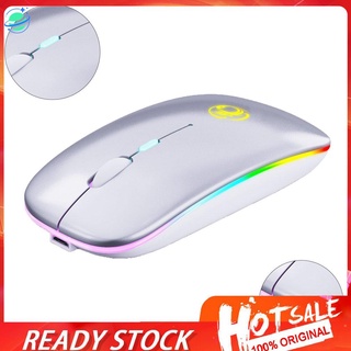Z20】Wireless Computer Mouse RGB Mouse Gamer USB Rechargeable Silent LED Mouse