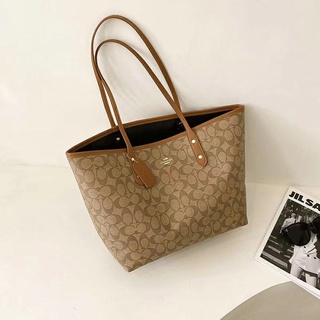 Coach handbag large capacity tote bag casual shopper bag (2)