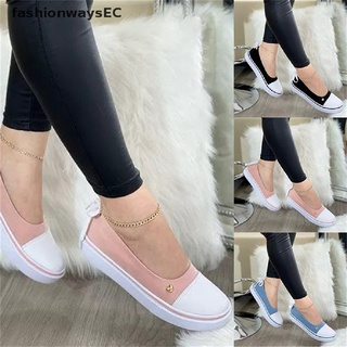[fashionwaysec] mujeres ballet pisos casual zapatos slip-on señoras mocasines zapatos suaves mujer verano mocasines zapatos mujer calzado [caliente]
