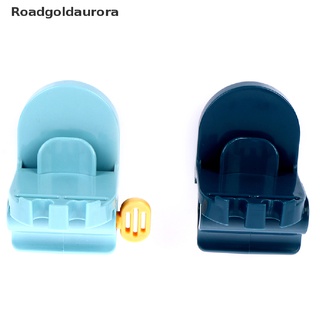 roadgoldaurora - juego de soporte para cepillo de dientes, dispensador de pasta de dientes, soporte de pared, accesorios de baño wdau