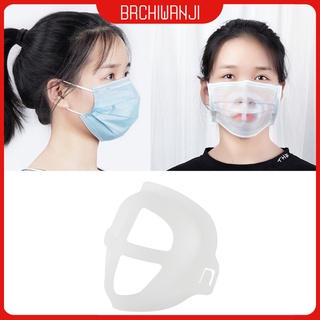 3D máscara cara interior soporte marco de silicona máscara boca soporte reutilizable