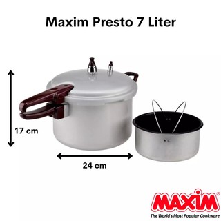 Maxim Presto 7 litros 24 cm | Maspion olla a presión