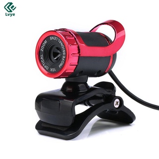 Computadora HD cámara de vídeo USB cámara con micrófono absorbente de sonido incorporado grabación de vídeo cámara Web