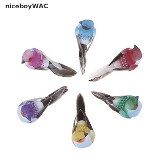 NiceboyWAC 9Cm Mini fake birds artificial feather foam doves wedding decor venue ornament Popular Goods