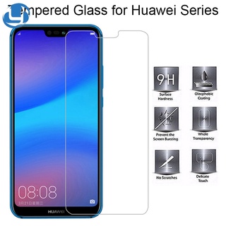 Película de vidrio templado 9H para Huawei P30 P20 Mate 20 Lite Nova 3 3i 4 5T 4E 3E 7 7i 8i 7SE Pro Y6s Y6 Y7 Pro Y9 P20 Pro película