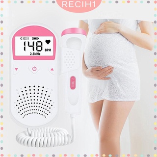 Doppler Monitor De Tasa Fetal En Casa Embarazo Embarazada (6)