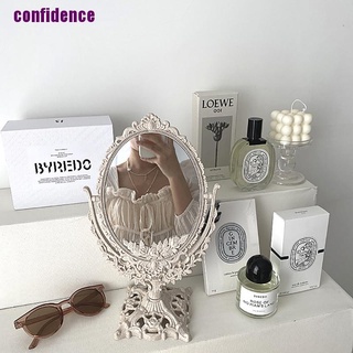 |A|espejo de maquillaje nórdico Ins Vintage espejo de plástico cosmético espejo decoración del hogar (1)