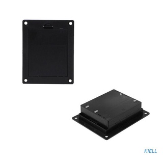 Kiell DIY plástico 18650 titular de la batería caja de almacenamiento caso para 3x 18650 3.7V Li-ion batería recargable