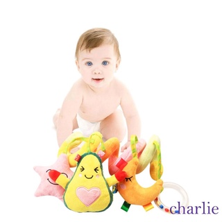 ★Ir♠Cama de bebé cuna espiral relleno fruta incorporado sonda, mordedor viento campanillas juguete educativo para niños/niñas (5)