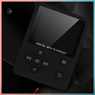 prometion portátil mp3 mp4 reproductor de música de pantalla colorida radio fm grabadora de vídeo película botón cruzado tarjeta mp4 sin sonido externo