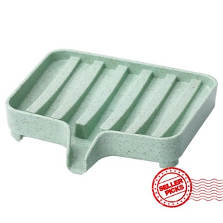 soporte de esponja para almacenamiento de paja de trigo, bandeja de jabón, 1 soporte de la placa de jabón herramienta, u7j4