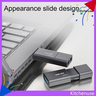 kithchenuse Kingston 32GB/64GB/128GB portátil de alta velocidad U Disk USB 2.0 Flash Drive para ordenador