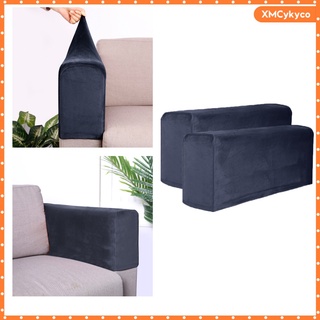 [Ready Stock] 1pair Sofa Armrest Cover Thickened Stretchable Sofa Armrest Slipcover Furniture Couch Arm Protector Armchair Cover