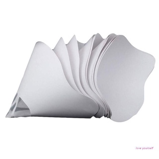 ~ impresora 3D 50/100pcs grueso fotopolímero resina filtro de papel embudo desechable