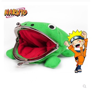 Novedad venta caliente Naruto rana monedero lindo bolso Cosplay cartera de peluche más nuevo