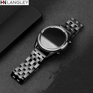 20 22 mm metal acero inoxidable correa de reloj para huawei watch gt 2 pro magic band smart watch correa de repuesto para gear s3 s4galaxy