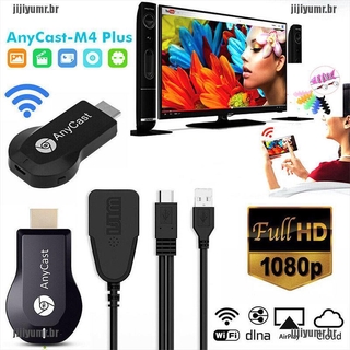Receptor Wifi Airplay Anycast M4 Plus Hdmi Dongle Tv Dlna Miracast 1080p