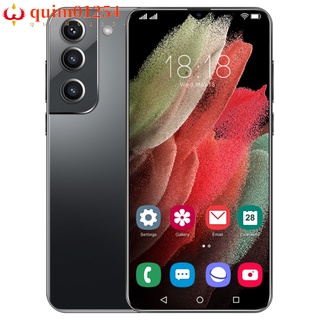 quim01254 S21+ 5g 6.7 Inches Large-screen Smartphone 4+64gb Dual Sim Card 6800mah Battery Smartphone