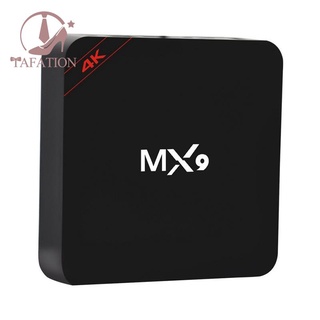 Mx9 Top Box 4 K Quad Core 8 1 Gb De Ram Gb Rom Android 10.1 Tv Box Hd Hdmi ranura Sd 2.4 Ghz Wifi Tv Box reproductor multimedia enchufe De la ue