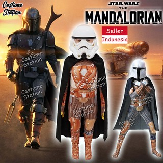Star Wars The Mandalorian traje/caza recompensas Boba Fett disfraz para niños