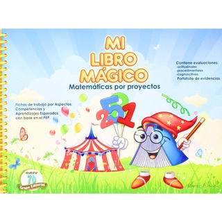 Mi Libro Mágico Matemáticas Por Proyectos Preescolar 3
