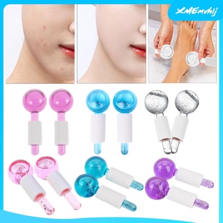 [XMEMVHIJ] Facial Cooling ,Ice Globes, Energy Crystal Ball, Beauty Ball Massage Roller, for Facial Neck Care Skin Care ,Facial